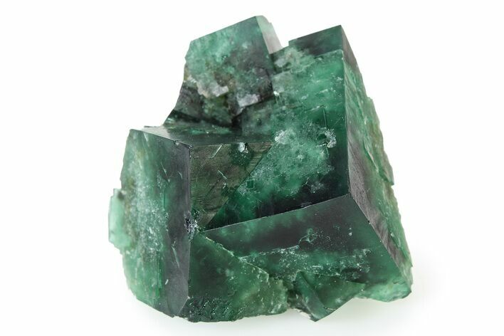 Fluorescent Green Fluorite Cluster - Diana Maria Mine, England #321135